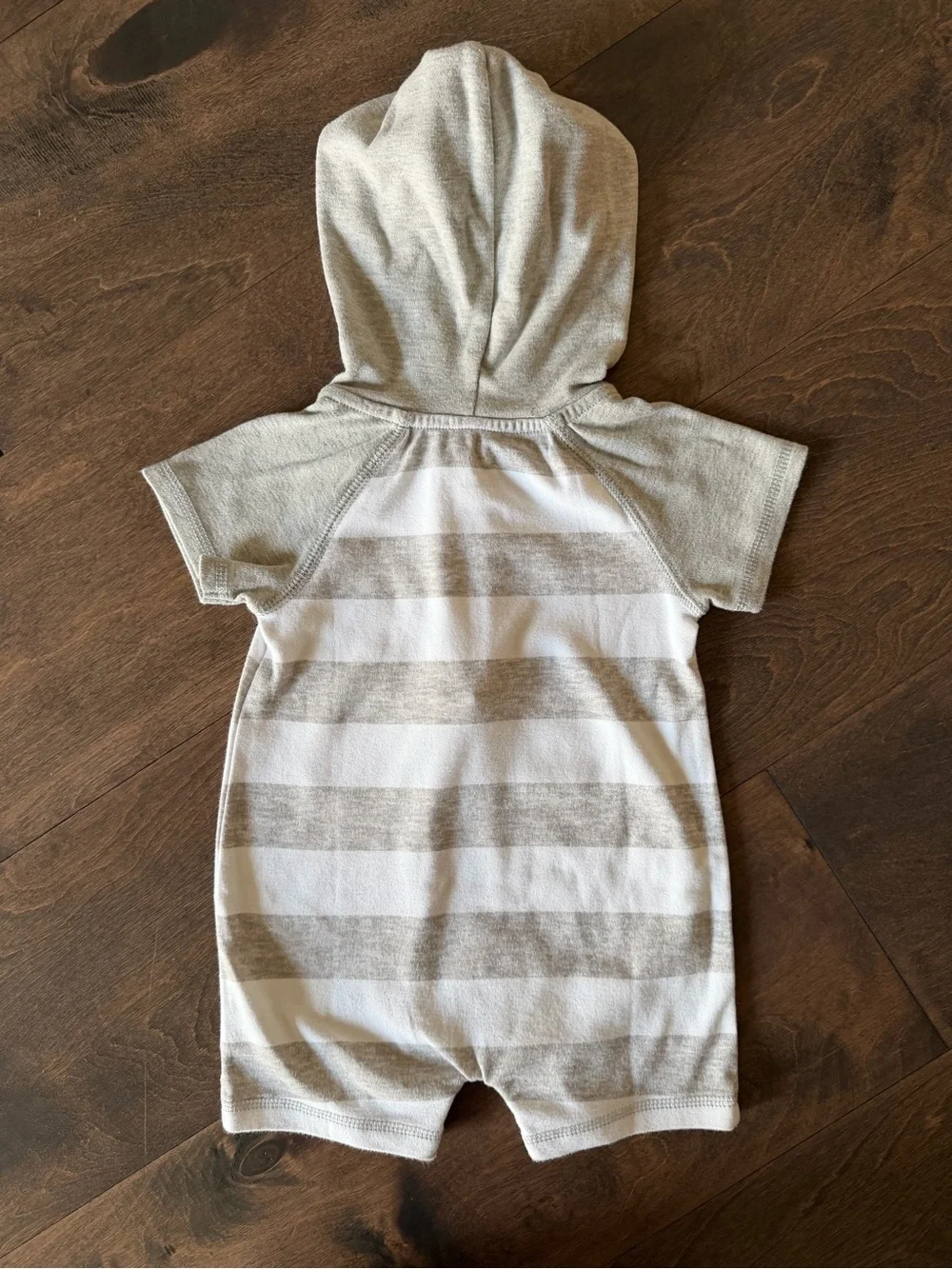 Nautica Hooded Zip Romper
